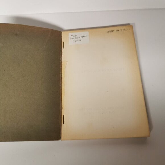 1937 American Red Cross Life Saving Water Safety Book First Aid Vintage Counsell - Picture 4 of 10